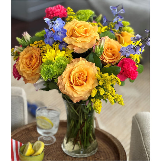 Bold & Bright – A Florist Original – TAMMIE'S COUNTRY FLORIST, Hurlock MD