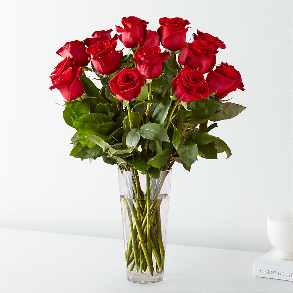 Long Stem Red Rose Bouquet – TAMMIE'S COUNTRY FLORIST, Hurlock MD