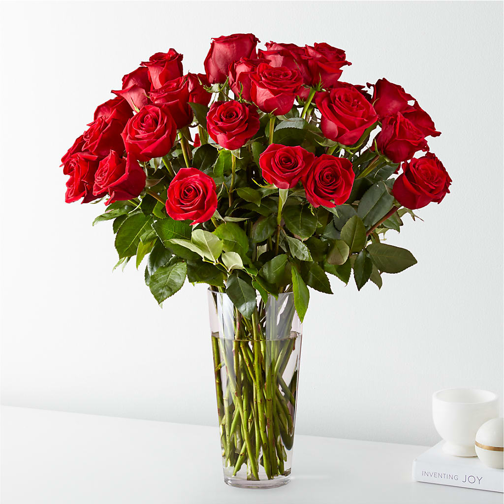 Long Stem Red Rose Bouquet – TAMMIE'S COUNTRY FLORIST, Hurlock MD