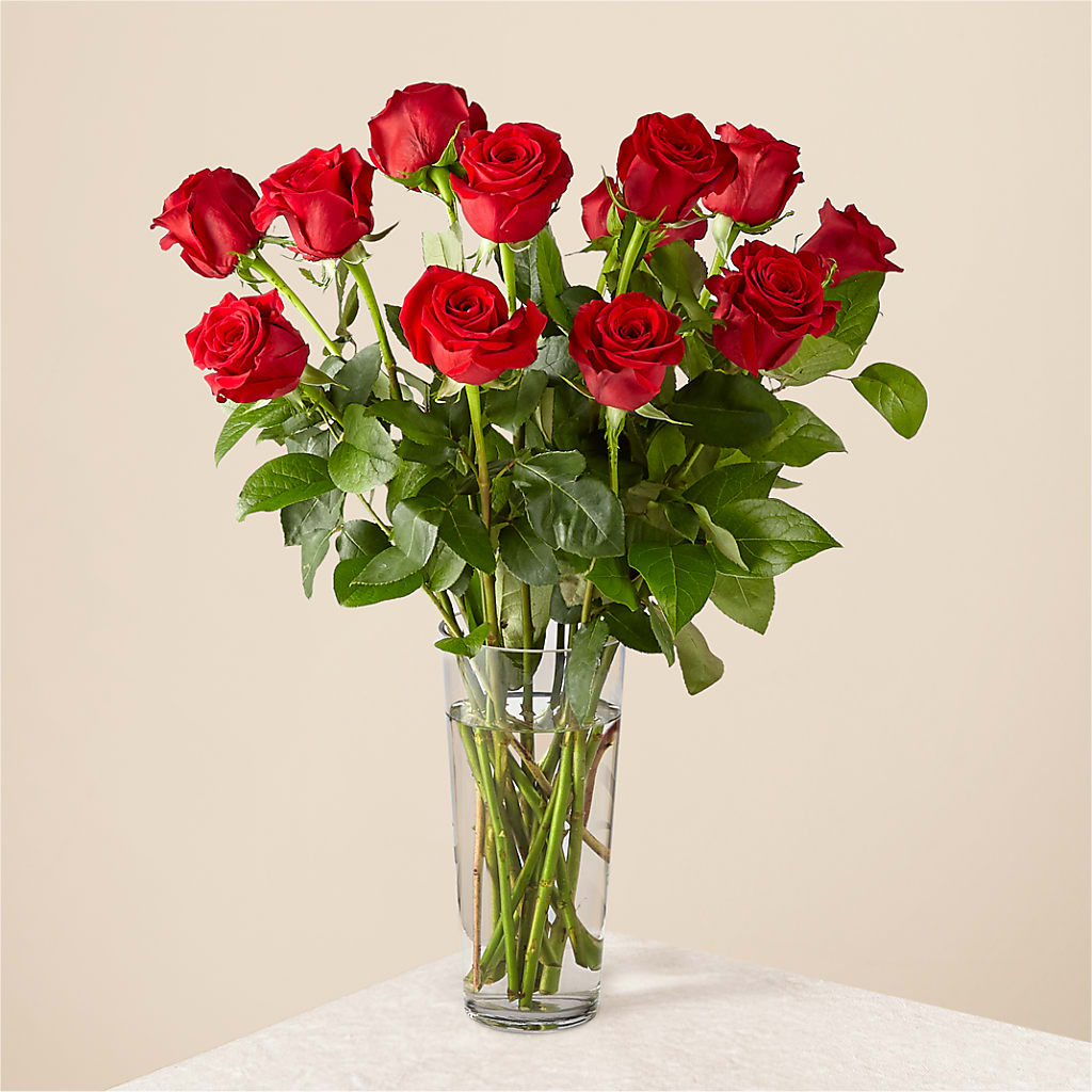 Long Stem Red Rose Bouquet – TAMMIE'S COUNTRY FLORIST, Hurlock MD