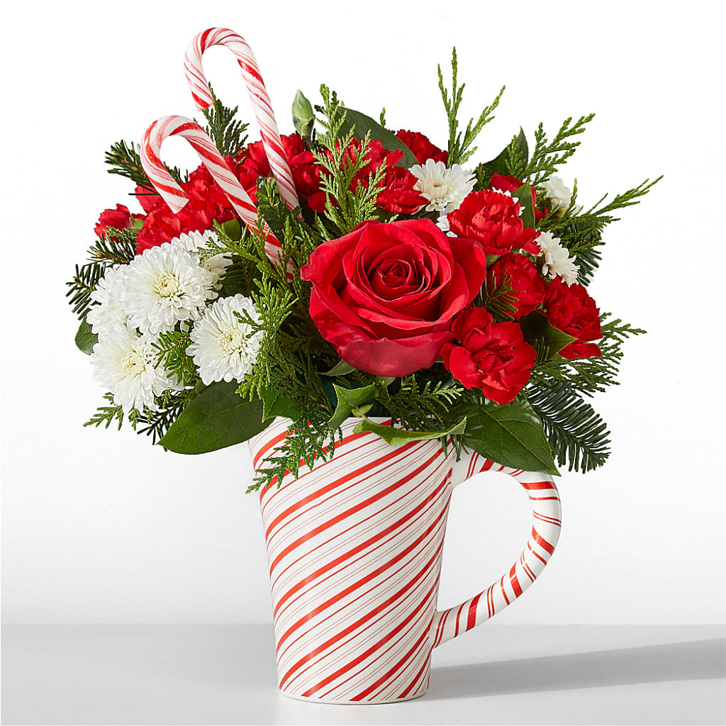 Peppermint Swirl Mug – TAMMIE'S COUNTRY FLORIST, Hurlock MD