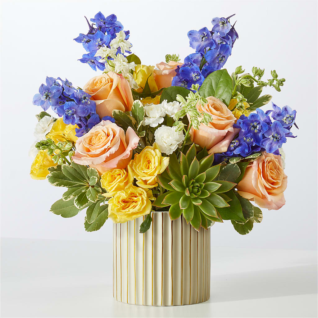 Cobalt Reverie Bouquet – TAMMIE'S COUNTRY FLORIST, Hurlock MD