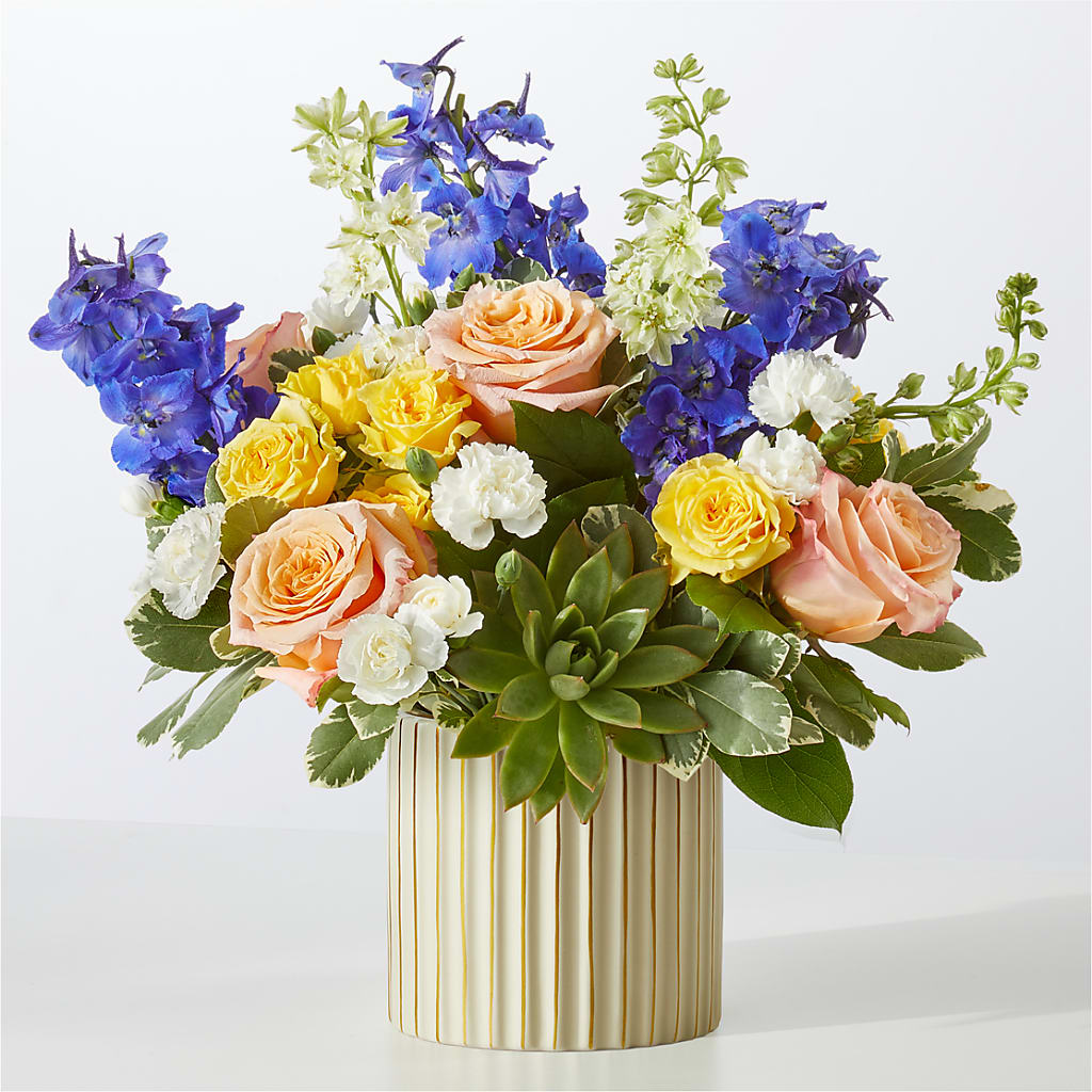 Cobalt Reverie Bouquet – TAMMIE'S COUNTRY FLORIST, Hurlock MD