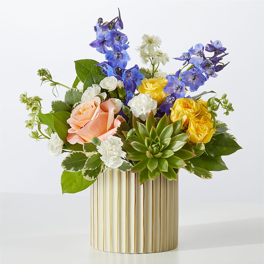 Cobalt Reverie Bouquet – TAMMIE'S COUNTRY FLORIST, Hurlock MD