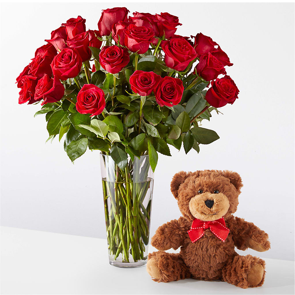Romantic Long Stem Red Rose Bouquet Bundles – TAMMIE'S COUNTRY FLORIST, Hurlock MD