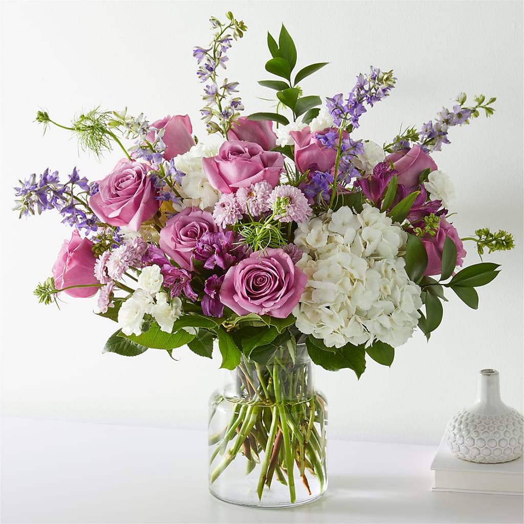 Violet Caress Bouquet – TAMMIE'S COUNTRY FLORIST, Hurlock MD