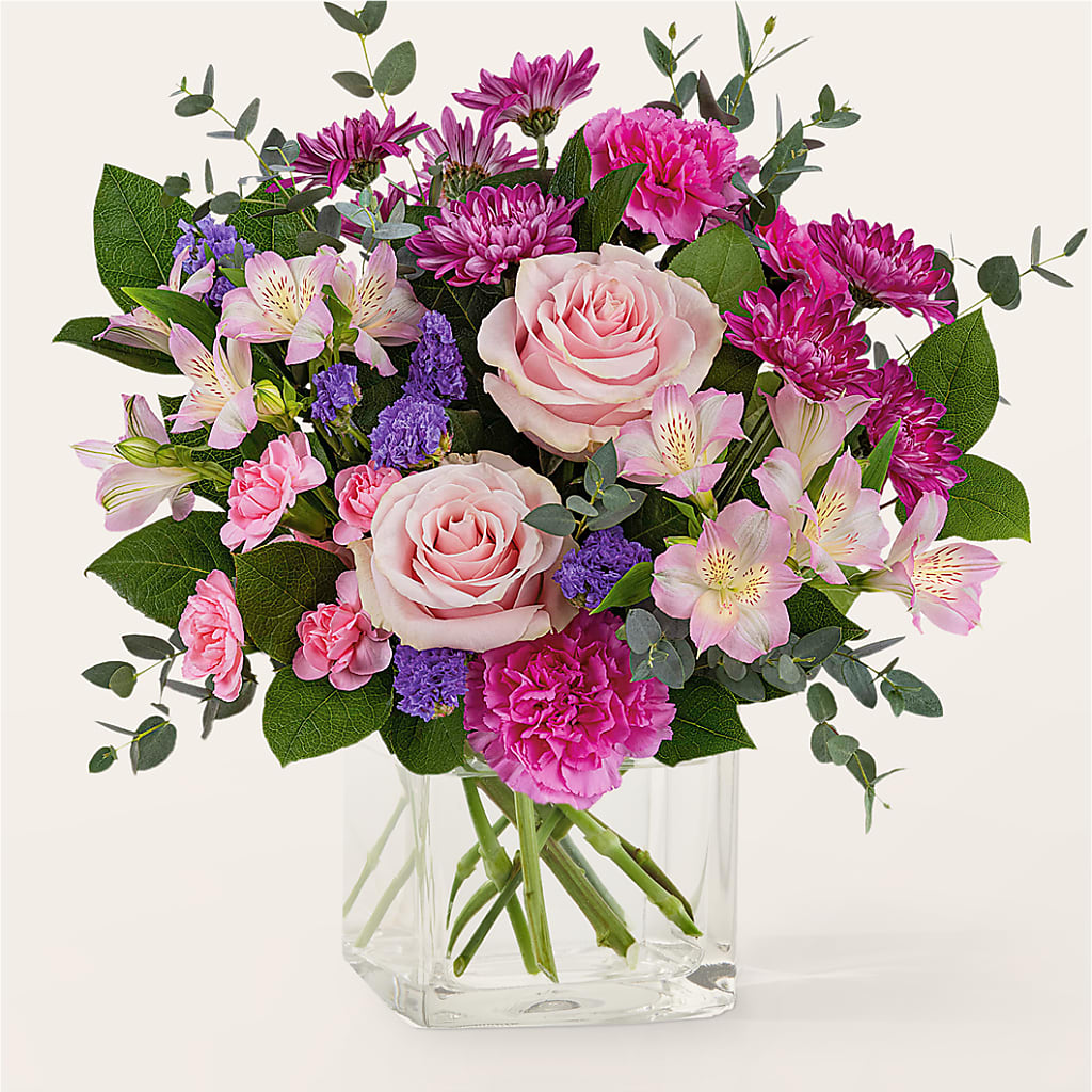 Rosy Radiance Bouquet – TAMMIE'S COUNTRY FLORIST, Hurlock MD
