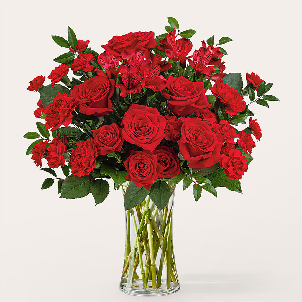 Brilliant Ruby Bouquet – TAMMIE'S COUNTRY FLORIST, Hurlock MD
