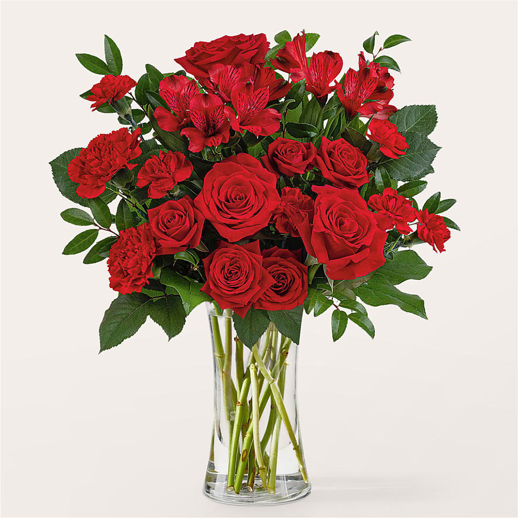 Brilliant Ruby Bouquet – TAMMIE'S COUNTRY FLORIST, Hurlock MD
