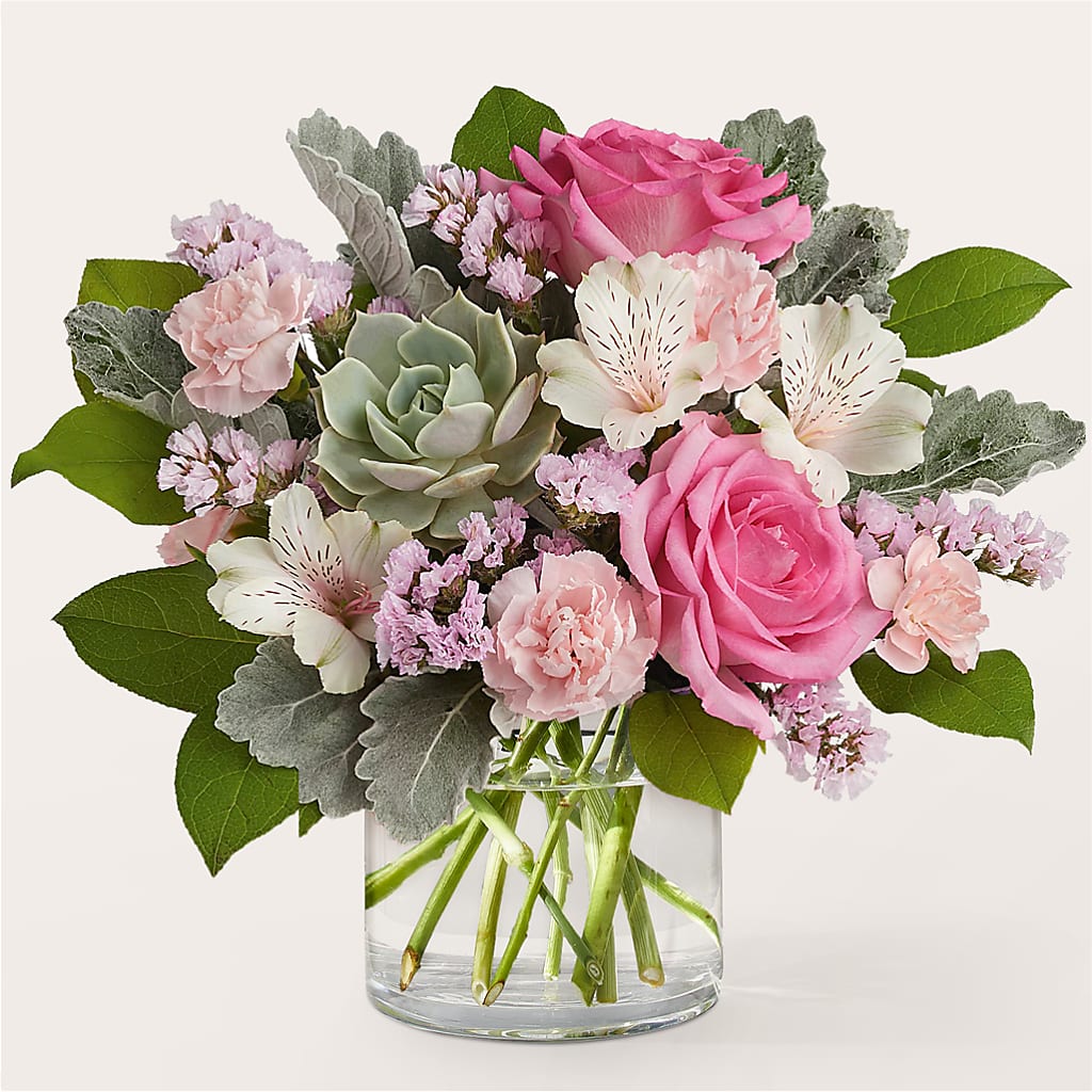 Dusty Rose Bouquet – TAMMIE'S COUNTRY FLORIST, Hurlock MD