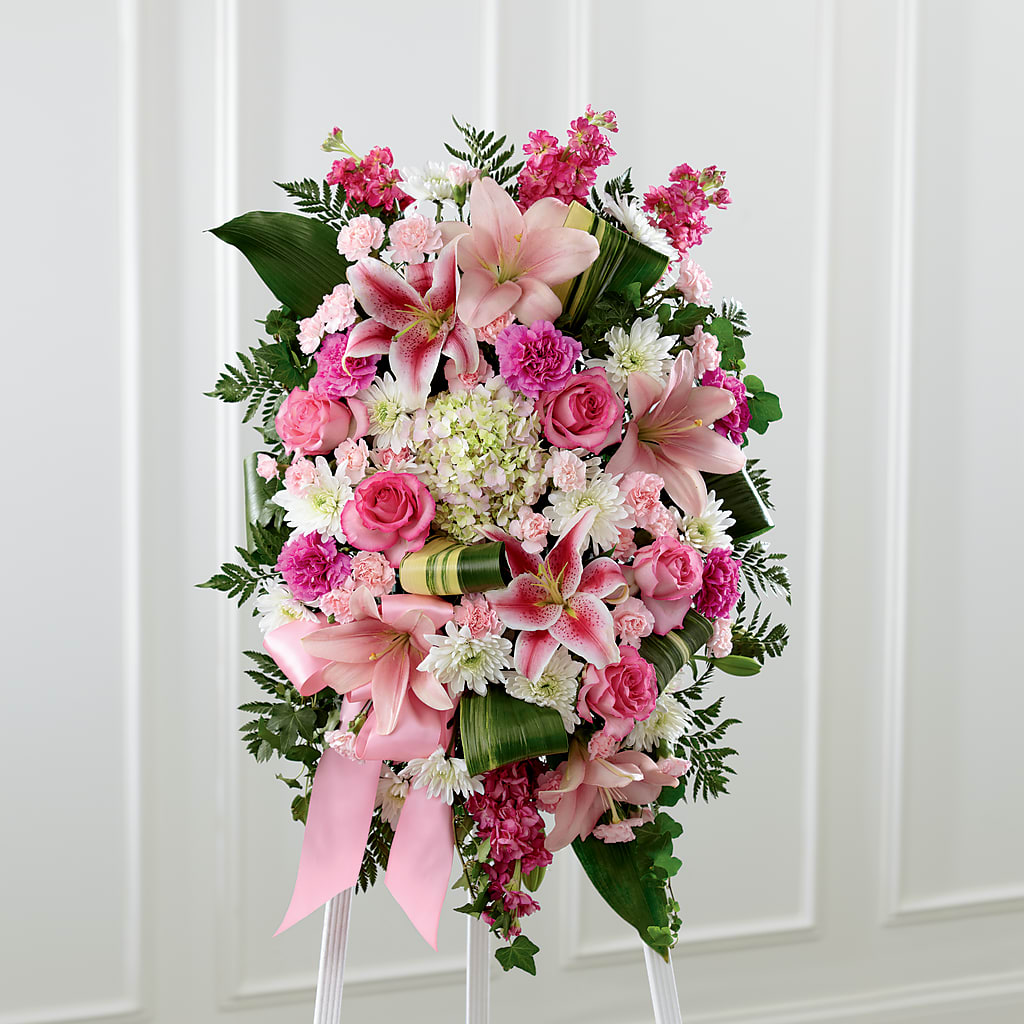 Comforting Standing Spray – TAMMIE'S COUNTRY FLORIST, Hurlock MD