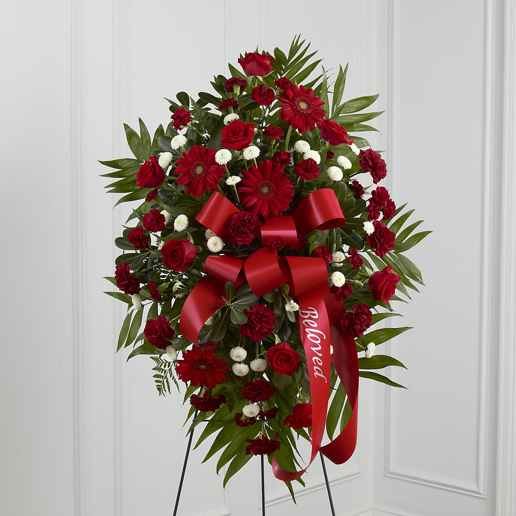 Treasured Memories Standing Spray – TAMMIE'S COUNTRY FLORIST, Hurlock MD