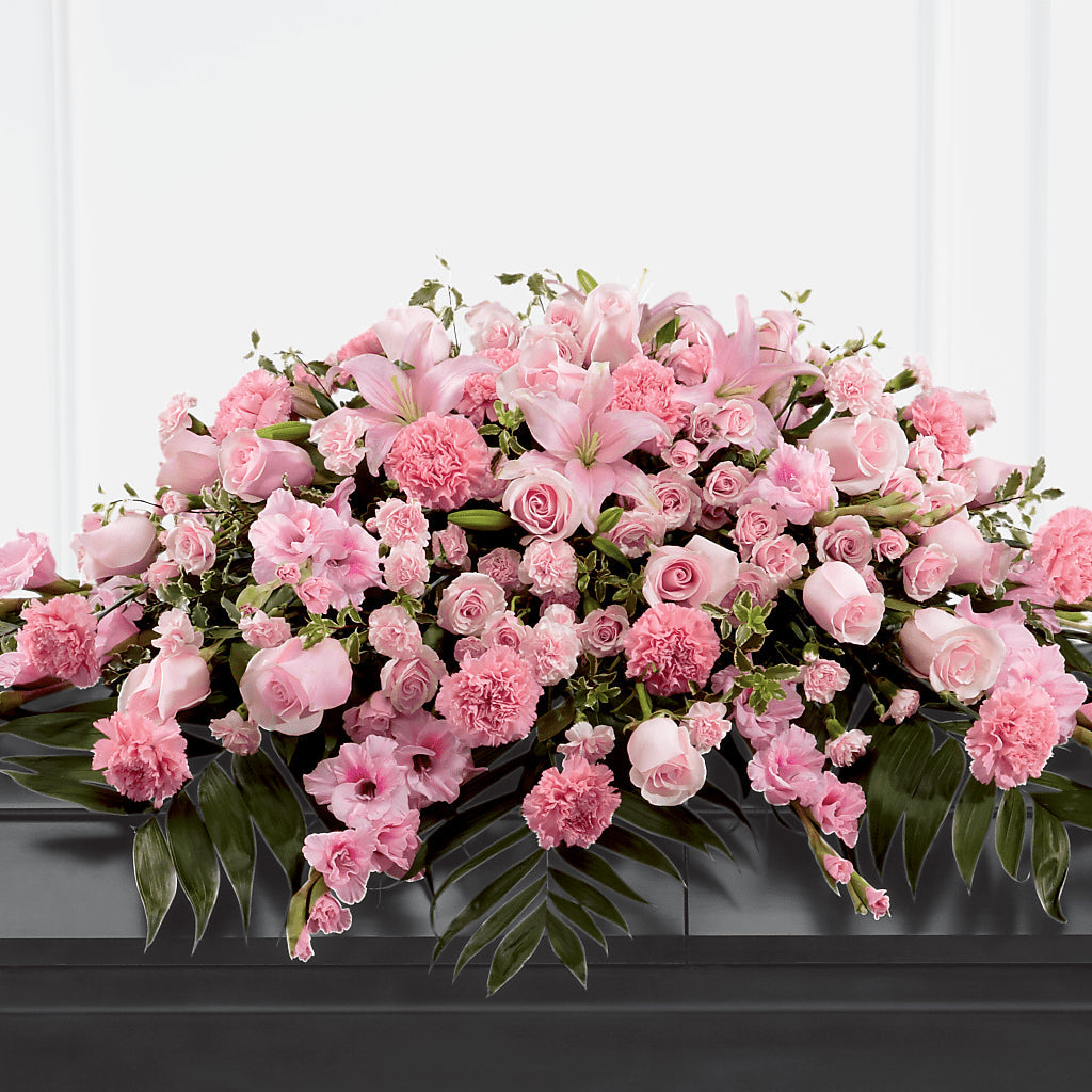 Garden of Comfort Casket Spray (Standard) – TAMMIE'S COUNTRY FLORIST, Hurlock MD