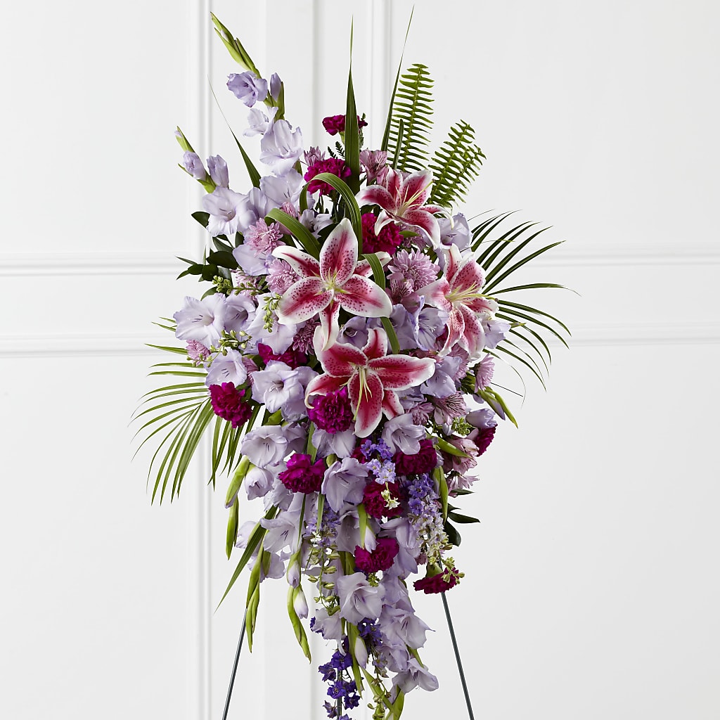 Tender Touch Standing Spray – TAMMIE'S COUNTRY FLORIST, Hurlock MD
