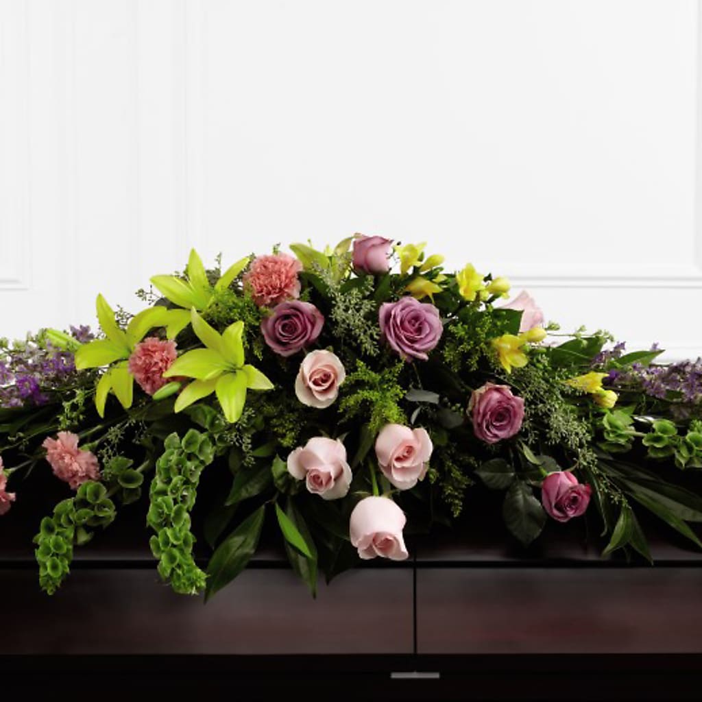 Forever Beloved Casket Spray – TAMMIE'S COUNTRY FLORIST, Hurlock MD