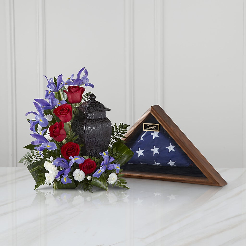 Patriotic Tribute Arrangement – TAMMIE'S COUNTRY FLORIST, Hurlock MD