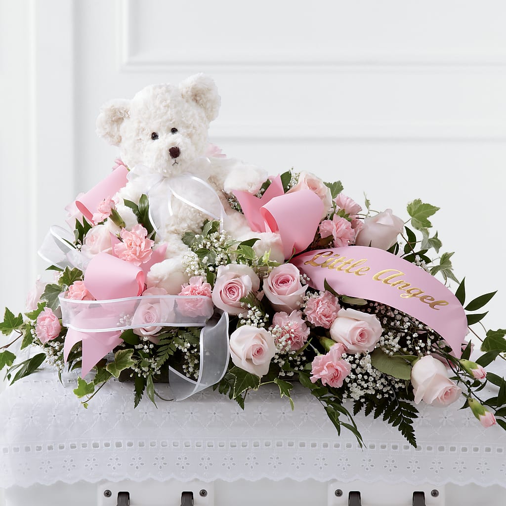 Touch of Sympathy Casket Spray – TAMMIE'S COUNTRY FLORIST, Hurlock MD