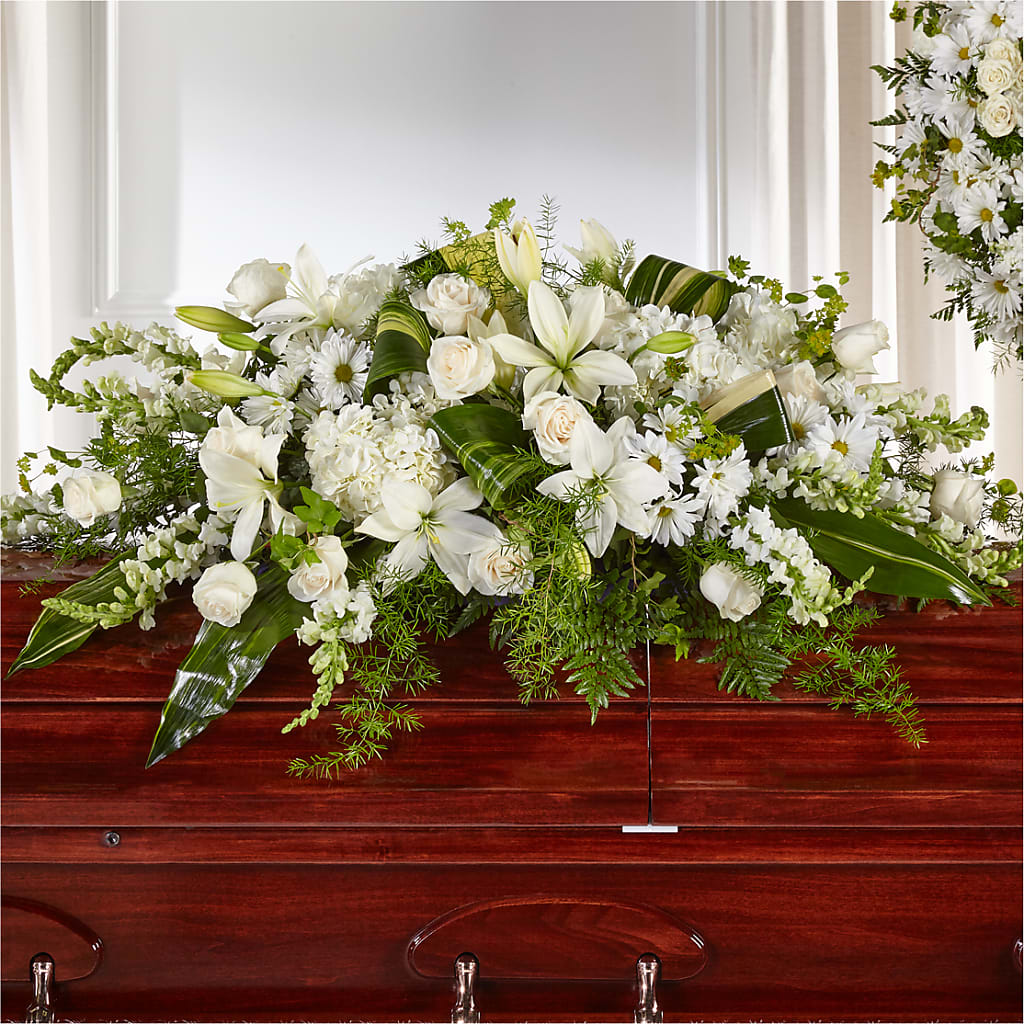 Abundance Casket Spray – TAMMIE'S COUNTRY FLORIST, Hurlock MD