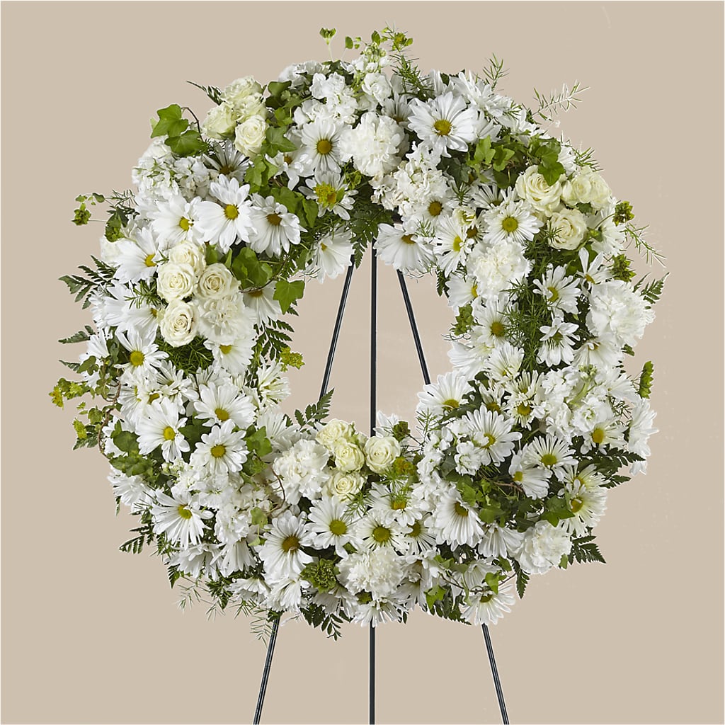 Faithful Wishes Wreath – TAMMIE'S COUNTRY FLORIST, Hurlock MD