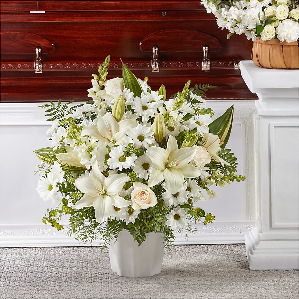 Thoughts of Tranquility Floor Basket – TAMMIE'S COUNTRY FLORIST, Hurlock MD