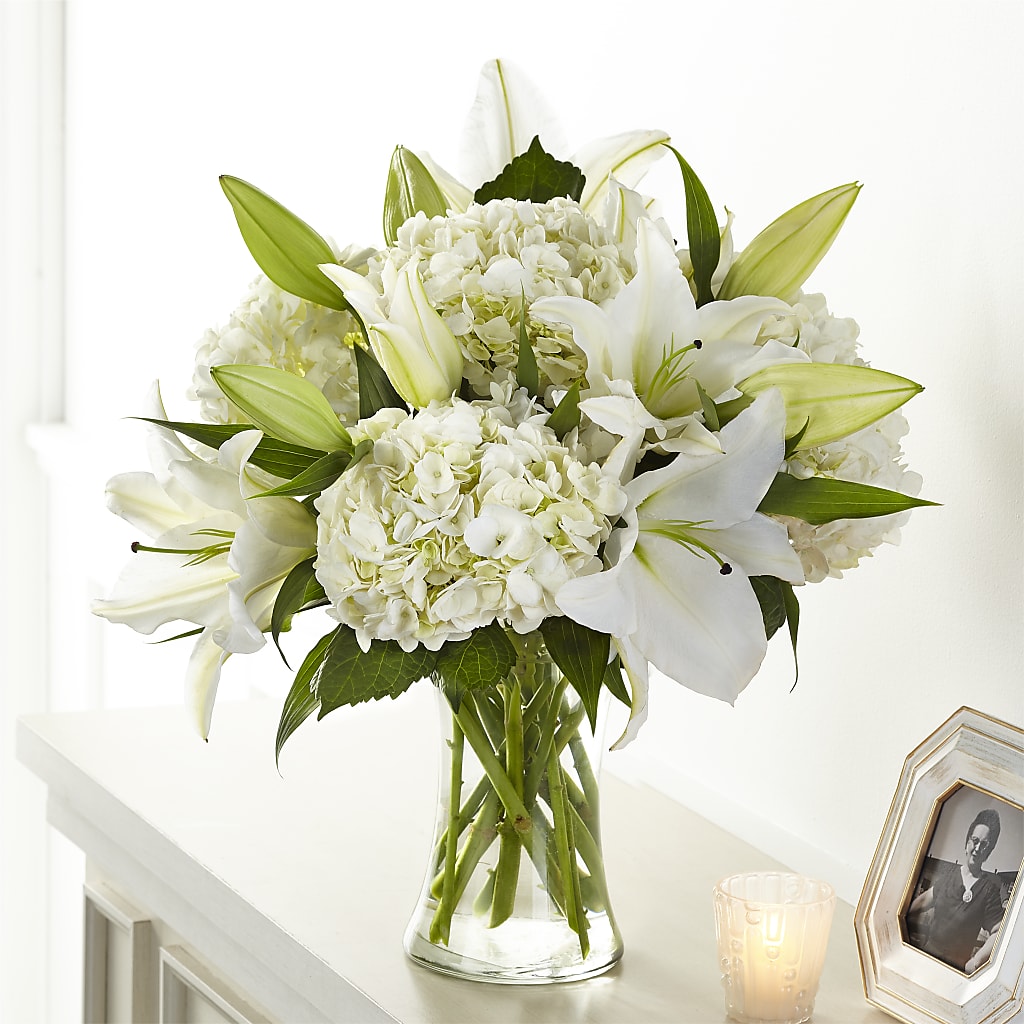 Compassionate Lily Bouquet – TAMMIE'S COUNTRY FLORIST, Hurlock MD