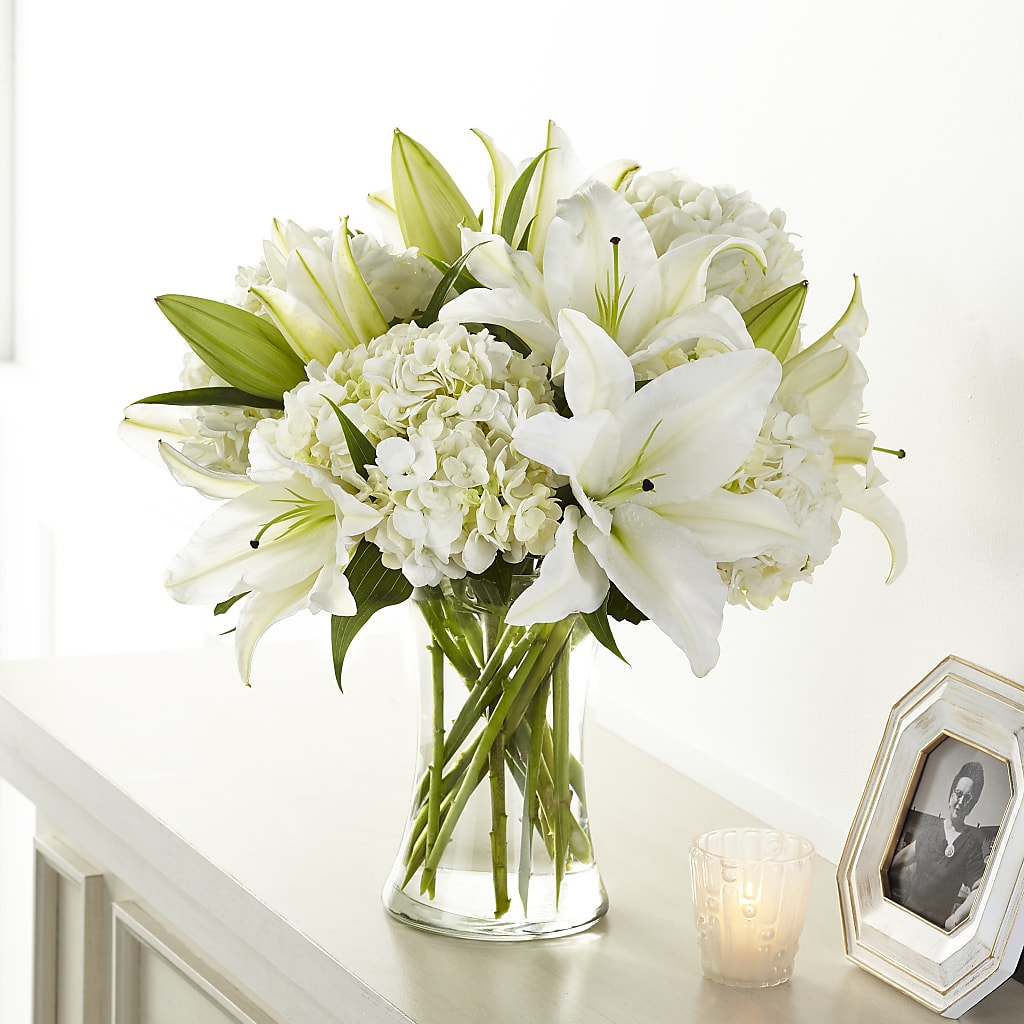 Compassionate Lily Bouquet – TAMMIE'S COUNTRY FLORIST, Hurlock MD