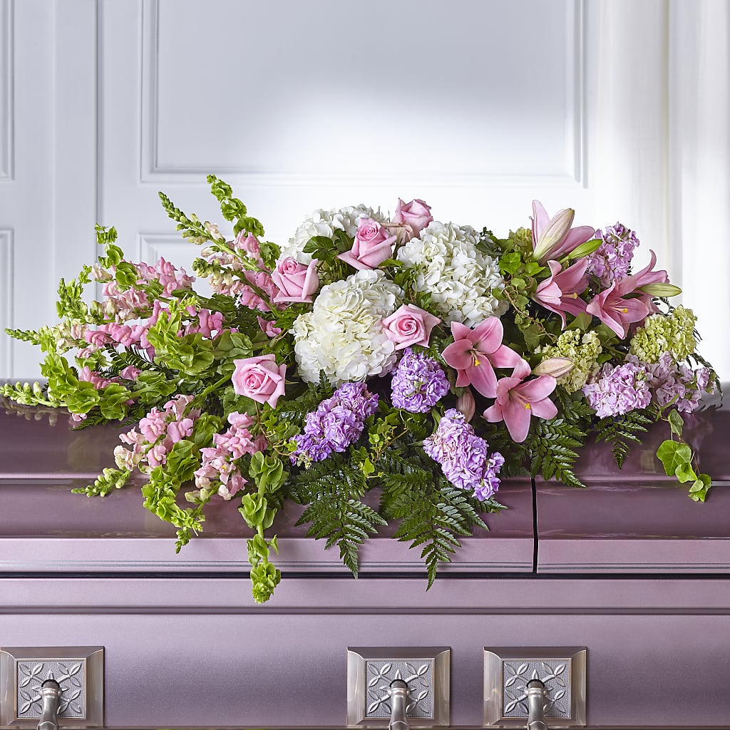 Life's Gratitude Casket Spray – TAMMIE'S COUNTRY FLORIST, Hurlock MD
