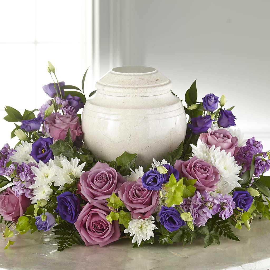 Blooming Sympathy Cremation Adornment – TAMMIE'S COUNTRY FLORIST, Hurlock MD