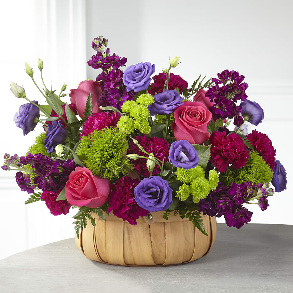 Serene Sanctuary Basket – TAMMIE'S COUNTRY FLORIST, Hurlock MD