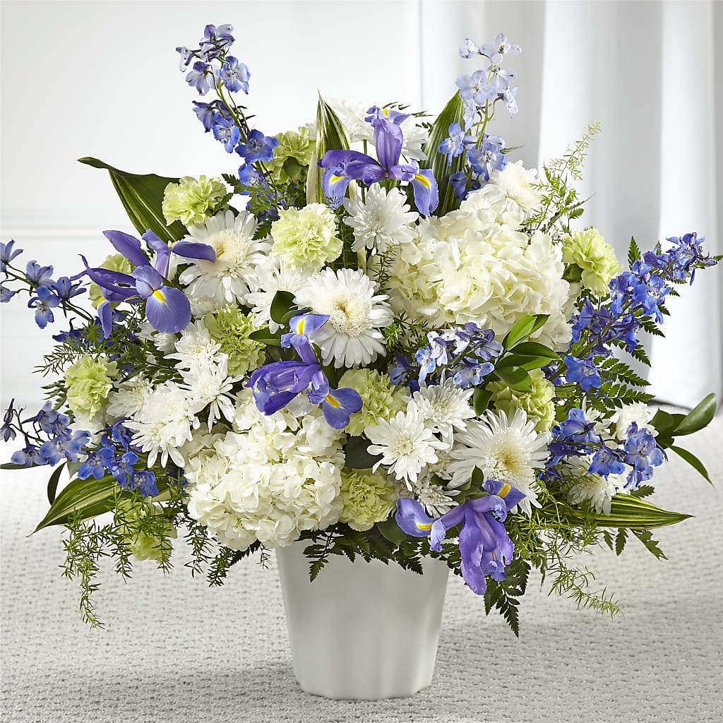 Soft Serenity Floor Basket – TAMMIE'S COUNTRY FLORIST, Hurlock MD