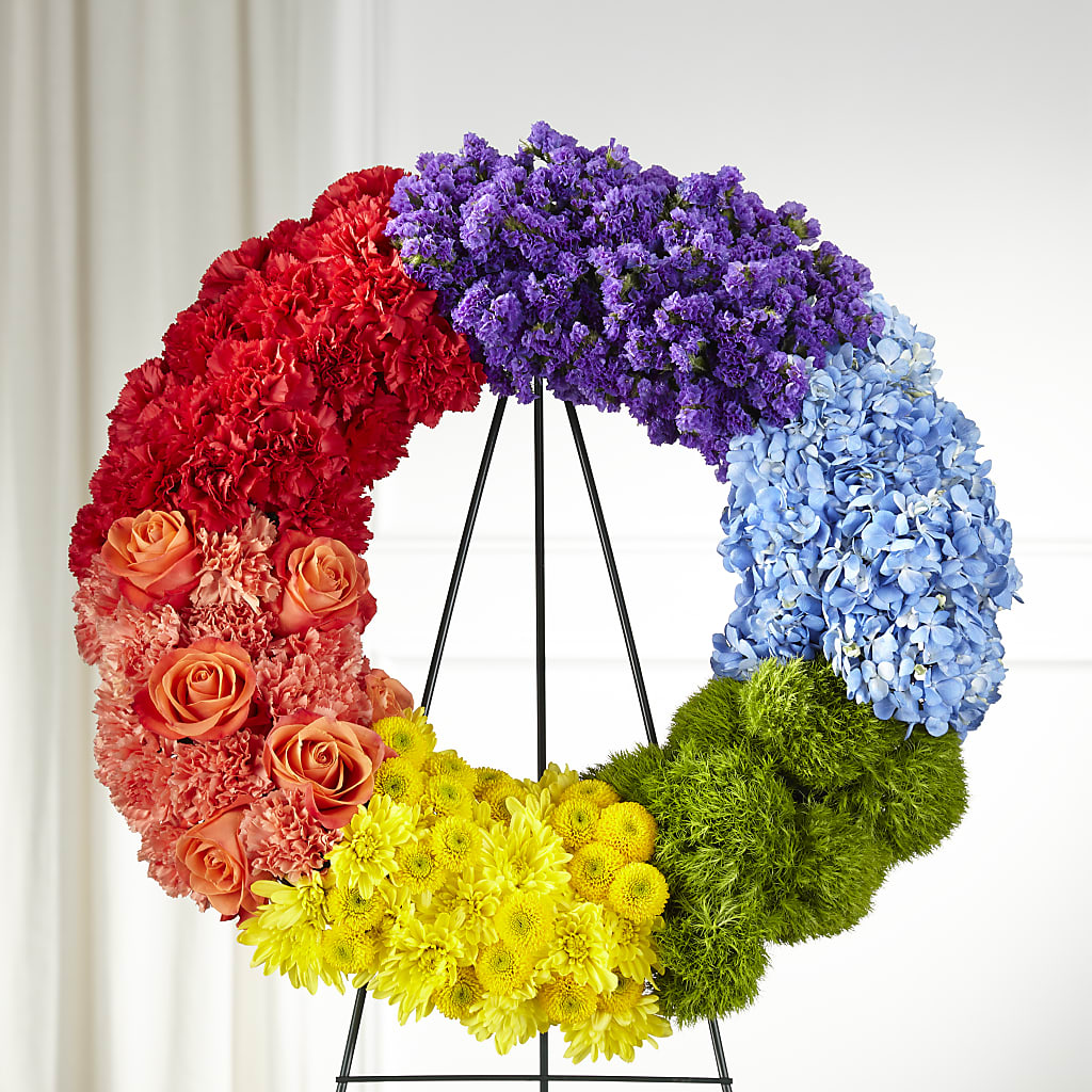 Circle of Love Wreath – TAMMIE'S COUNTRY FLORIST, Hurlock MD