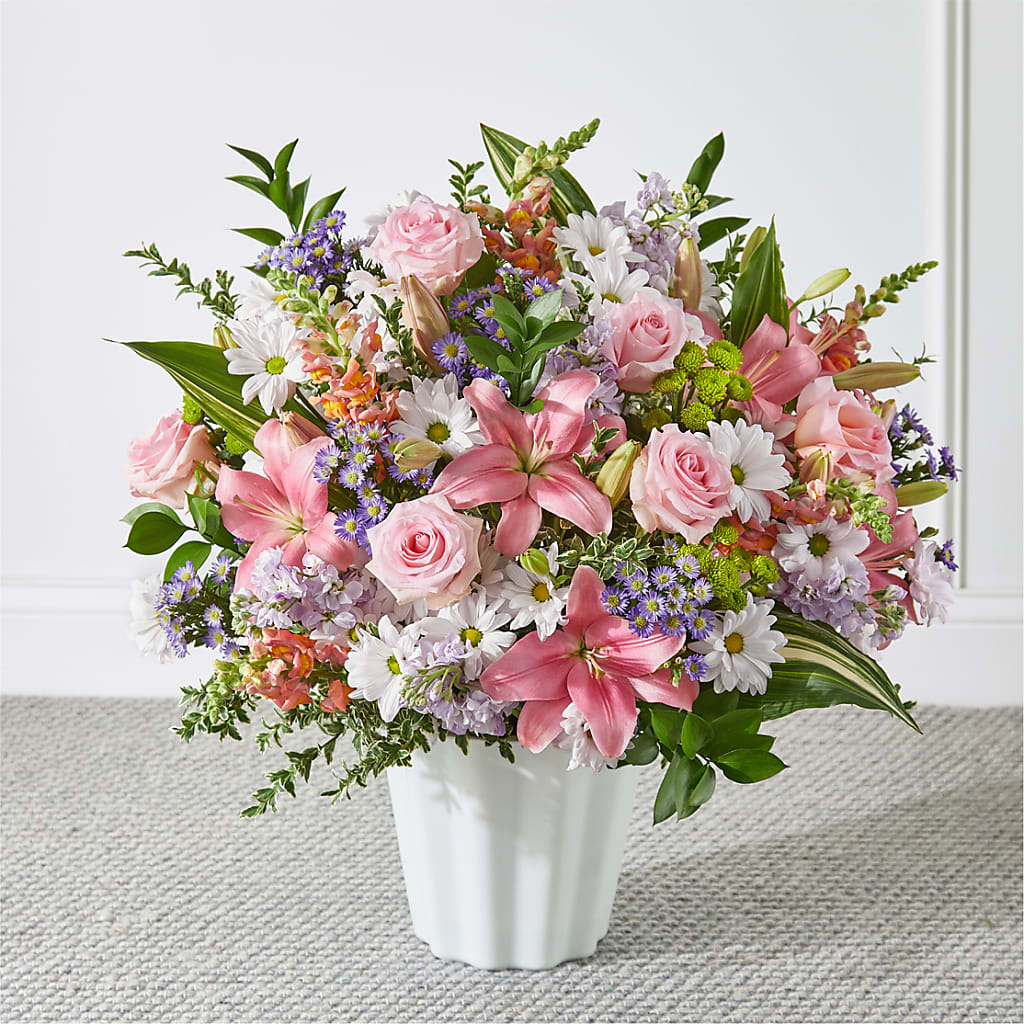 Abundant Compassion Floor Basket – TAMMIE'S COUNTRY FLORIST, Hurlock MD