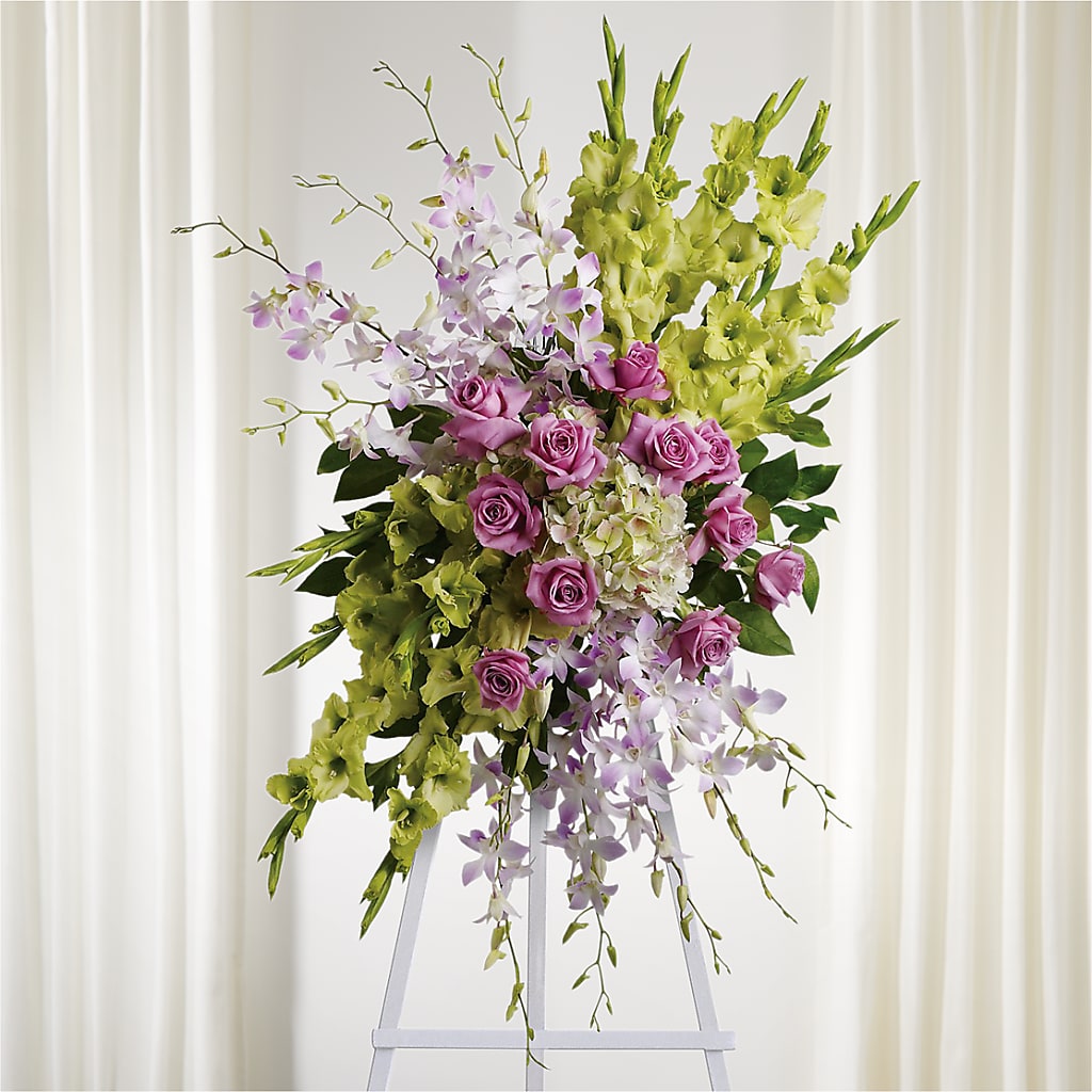 Lasting Legacy Standing Spray – TAMMIE'S COUNTRY FLORIST, Hurlock MD