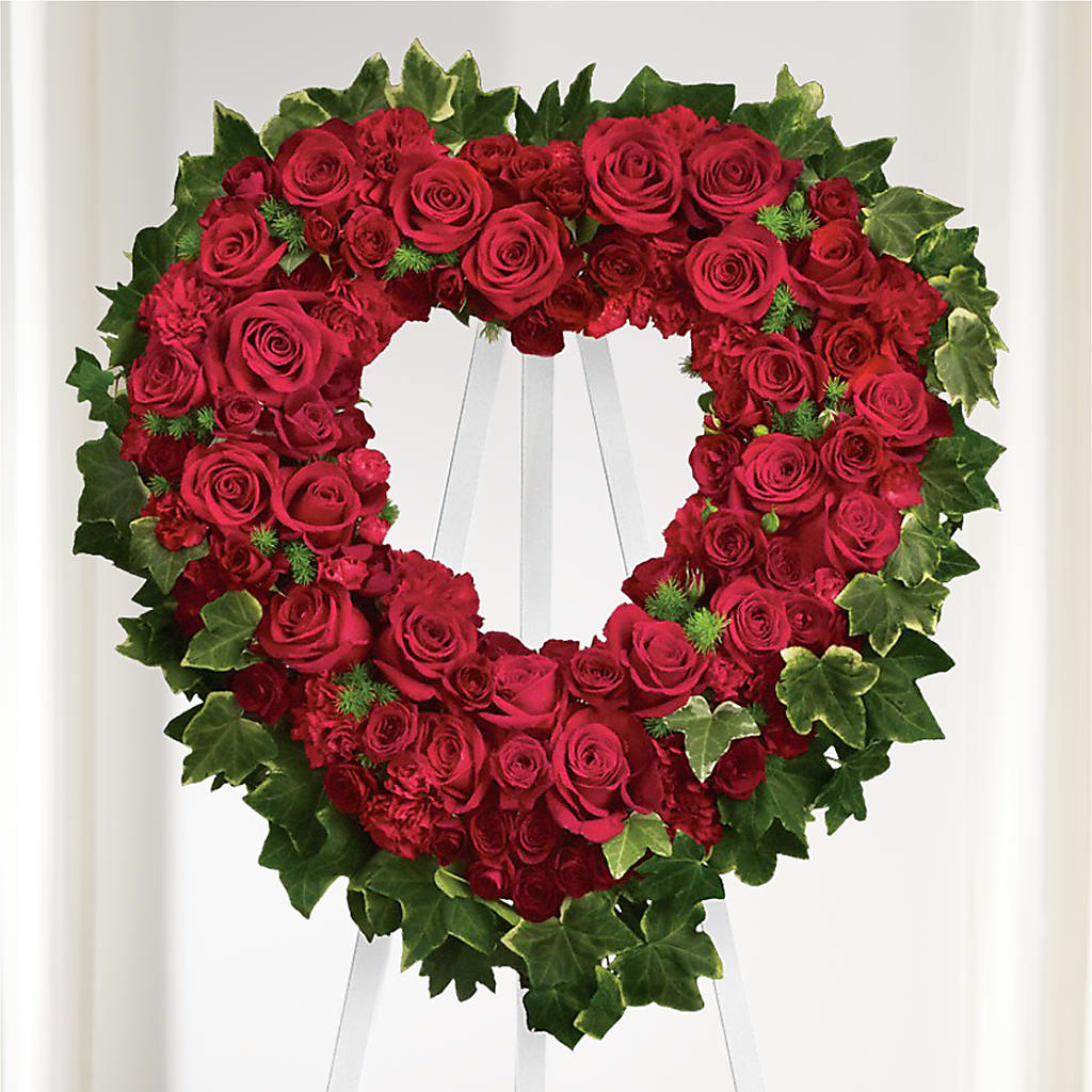 Wholehearted Standing Spray – TAMMIE'S COUNTRY FLORIST, Hurlock MD