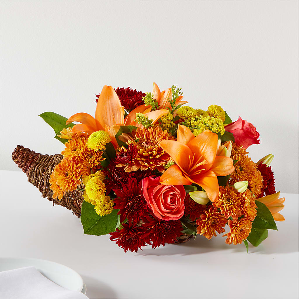 Bouquet of Blessings Cornucopia – TAMMIE'S COUNTRY FLORIST, Hurlock MD