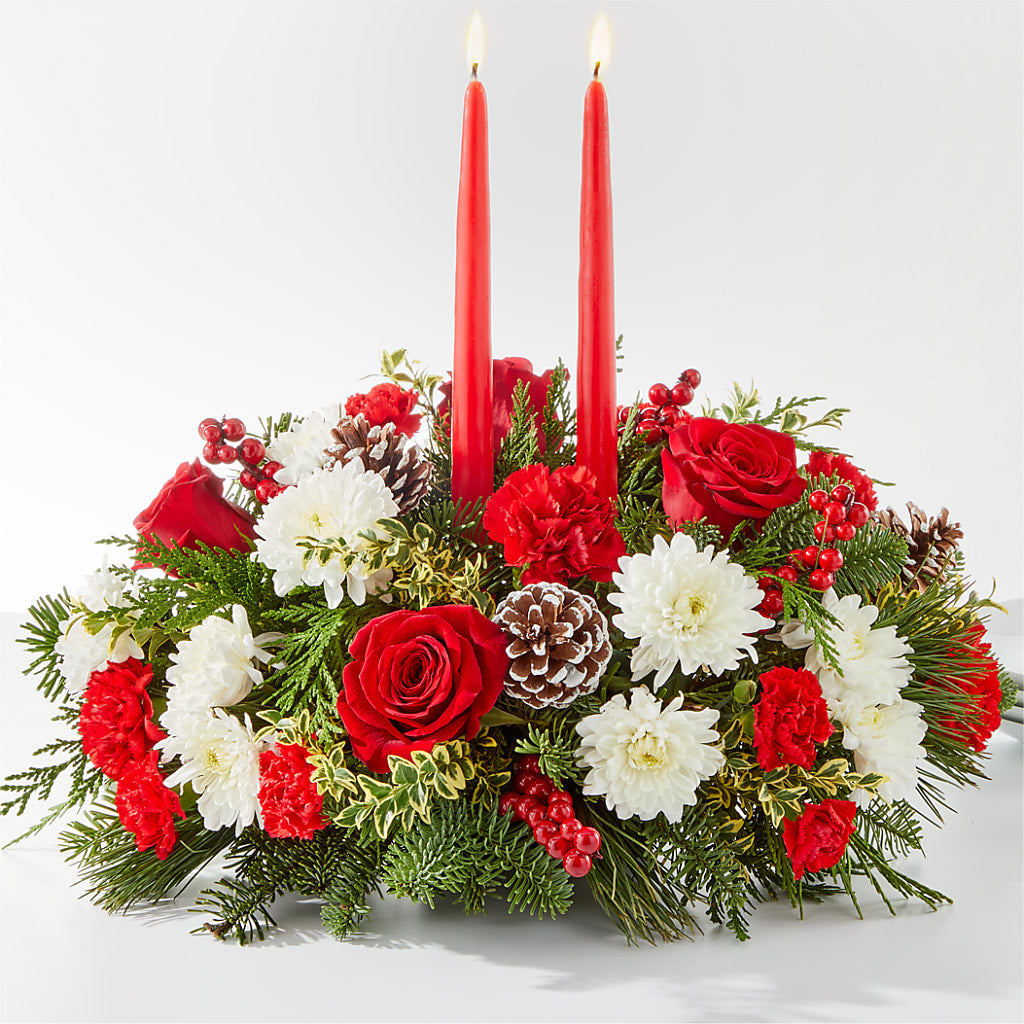 Holiday Soiree Centerpiece – TAMMIE'S COUNTRY FLORIST, Hurlock MD