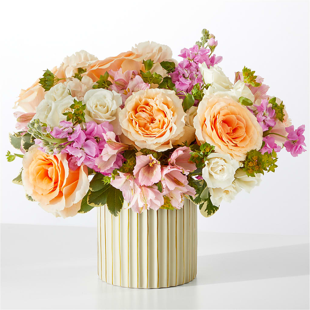 Paradise Bouquet with Ivory Vase – TAMMIE'S COUNTRY FLORIST, Hurlock MD