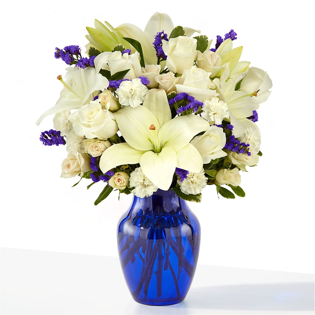 Sapphire Rush Bouquet – TAMMIE'S COUNTRY FLORIST, Hurlock MD