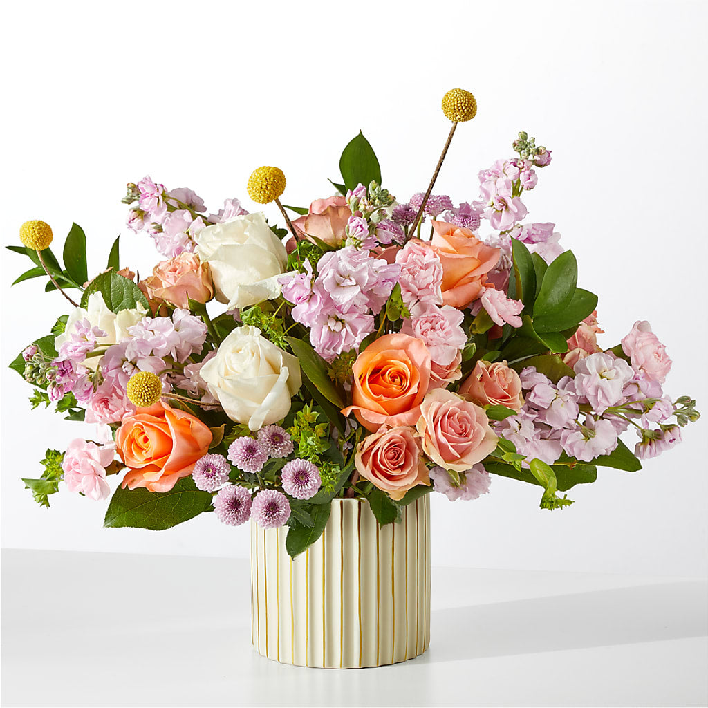 French Market Bouquet with Ivory Vase – TAMMIE'S COUNTRY FLORIST, Hurlock MD
