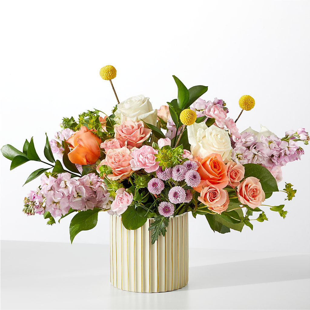 French Market Bouquet with Ivory Vase – TAMMIE'S COUNTRY FLORIST, Hurlock MD