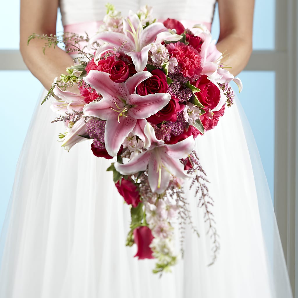 Lily & Rose Bouquet – TAMMIE'S COUNTRY FLORIST, Hurlock MD