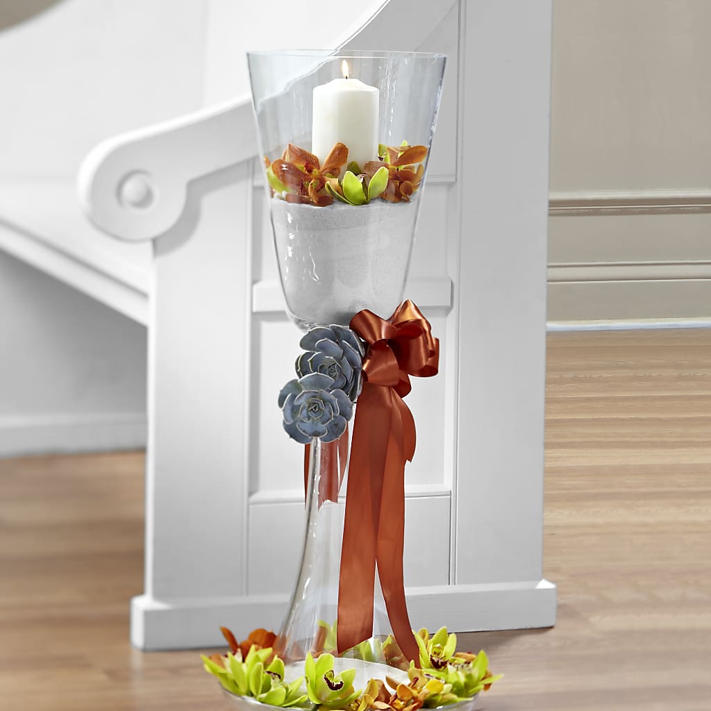 Matrimony Pew Decor – TAMMIE'S COUNTRY FLORIST, Hurlock MD