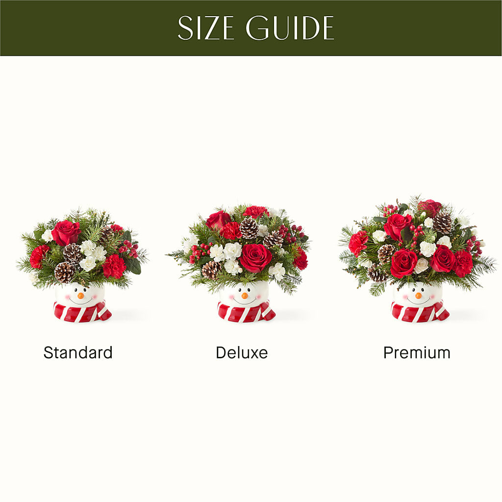 Jolly Snowman Bouquet – TAMMIE'S COUNTRY FLORIST, Hurlock MD