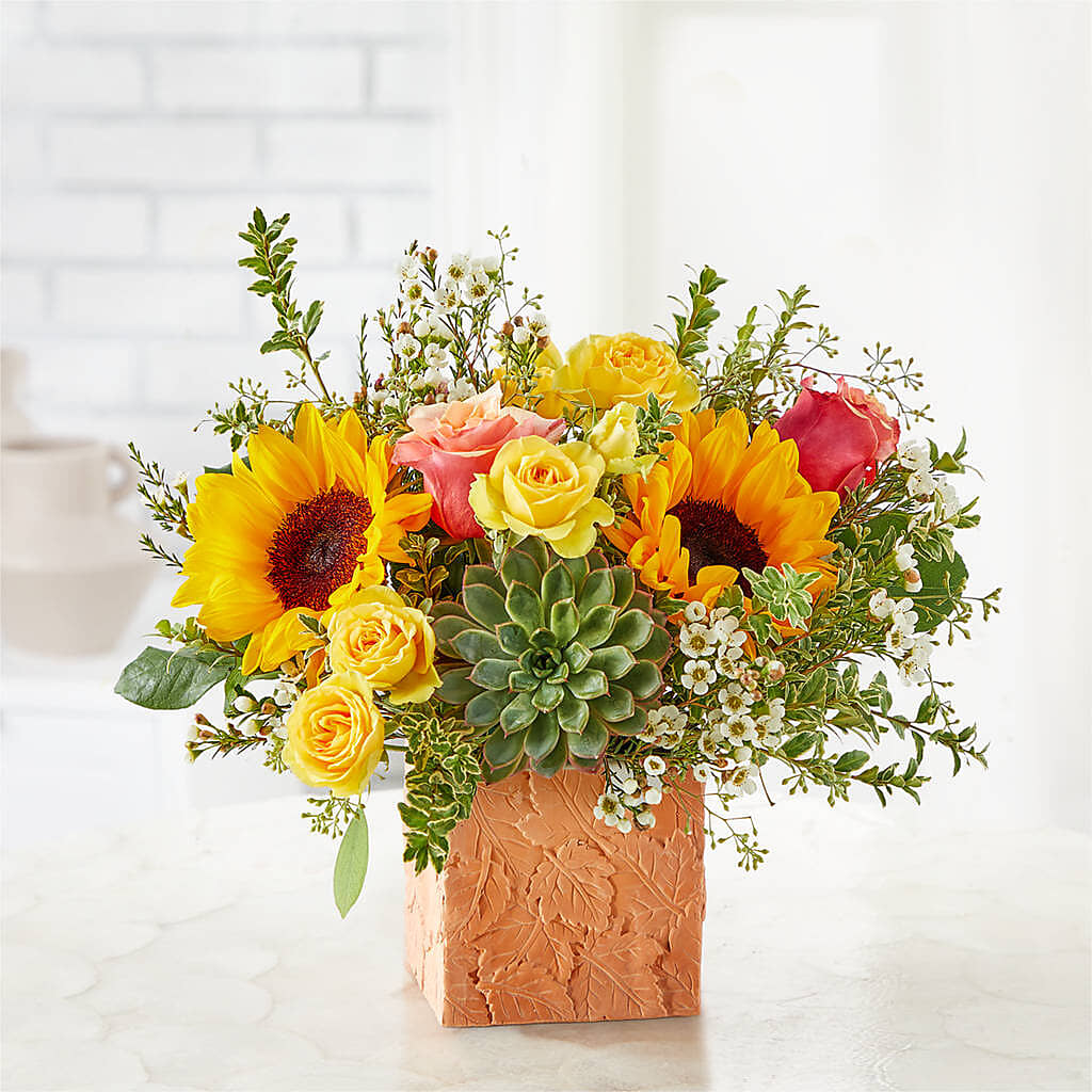 Sunflower Season Bouquet – TAMMIE'S COUNTRY FLORIST, Hurlock MD