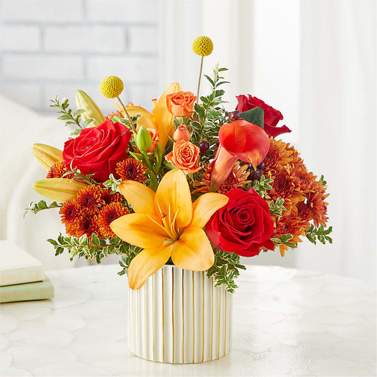 Scarlet Skies Bouquet – TAMMIE'S COUNTRY FLORIST, Hurlock MD