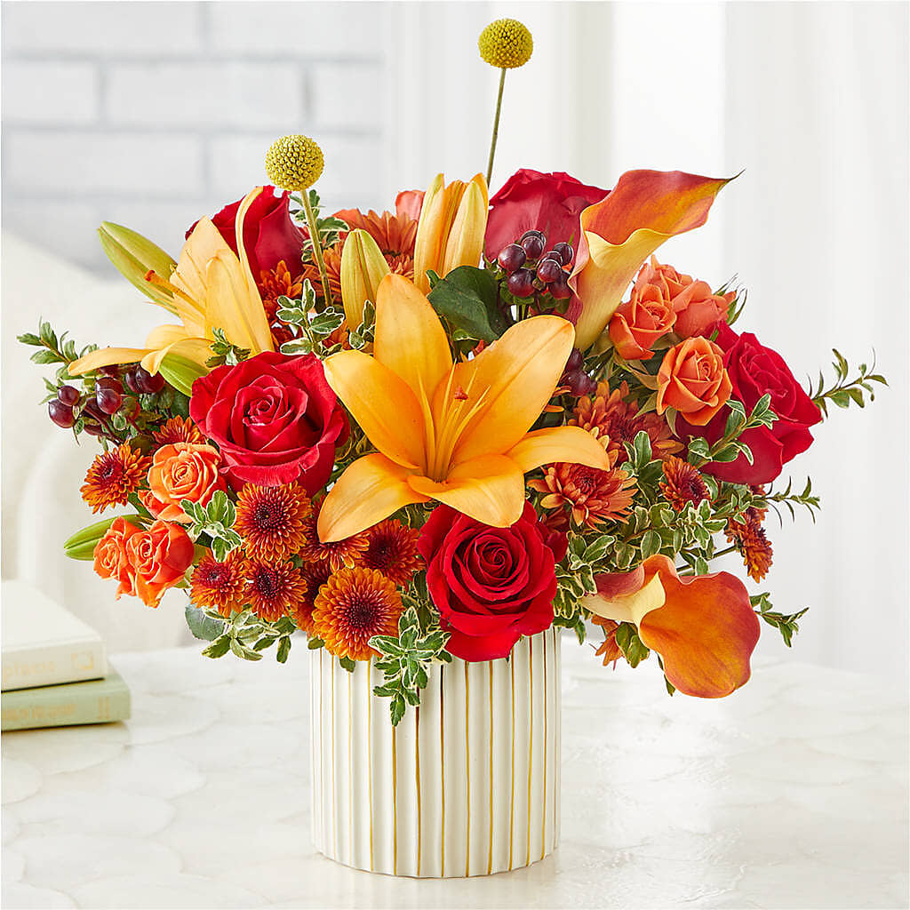 Scarlet Skies Bouquet – TAMMIE'S COUNTRY FLORIST, Hurlock MD