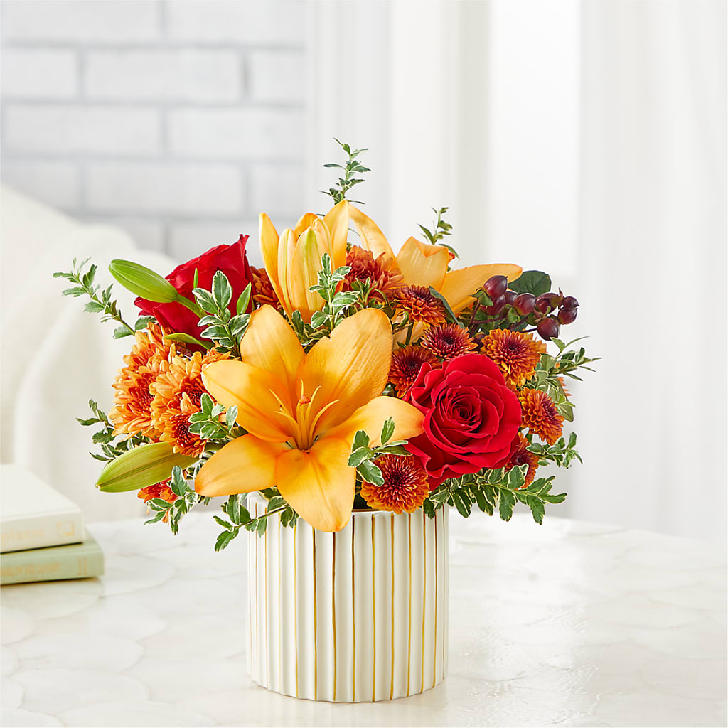 Scarlet Skies Bouquet – TAMMIE'S COUNTRY FLORIST, Hurlock MD