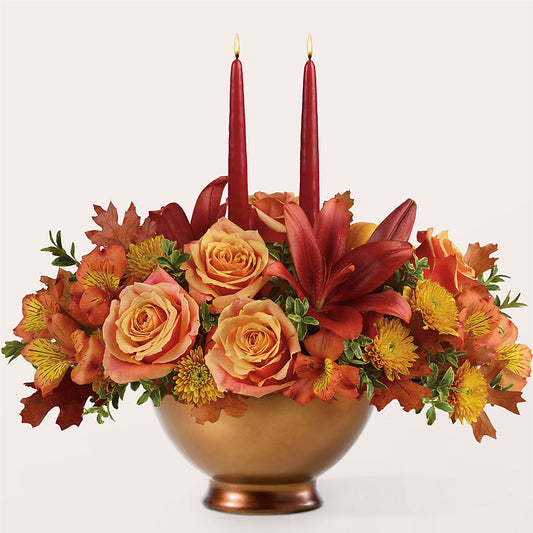 Harvest Table Centerpiece – TAMMIE'S COUNTRY FLORIST, Hurlock MD