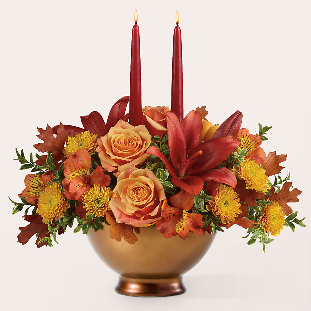 Harvest Table Centerpiece – TAMMIE'S COUNTRY FLORIST, Hurlock MD