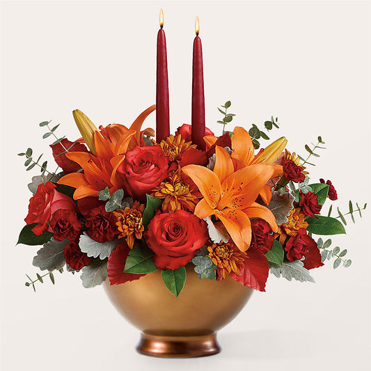 Fruits of Fall Centerpiece – TAMMIE'S COUNTRY FLORIST, Hurlock MD